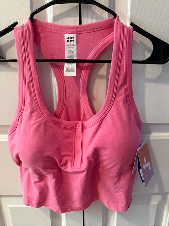 JoyLab Tops - Joy Lab XXL Moisture Wicking Tank Pink